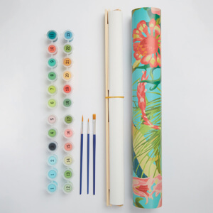 RHS Paint by Numbers Kit Tropical Birds